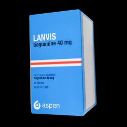 Ланвис (Тиогуанин) таблетки 40мг 25шт в Иркутске и области фото