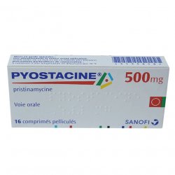 Пиостацин (Пристинамицин) таблетки 500мг №16 в Иркутске и области фото